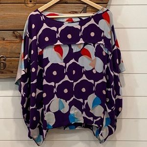Diane von Fusrtenburg silk blouse